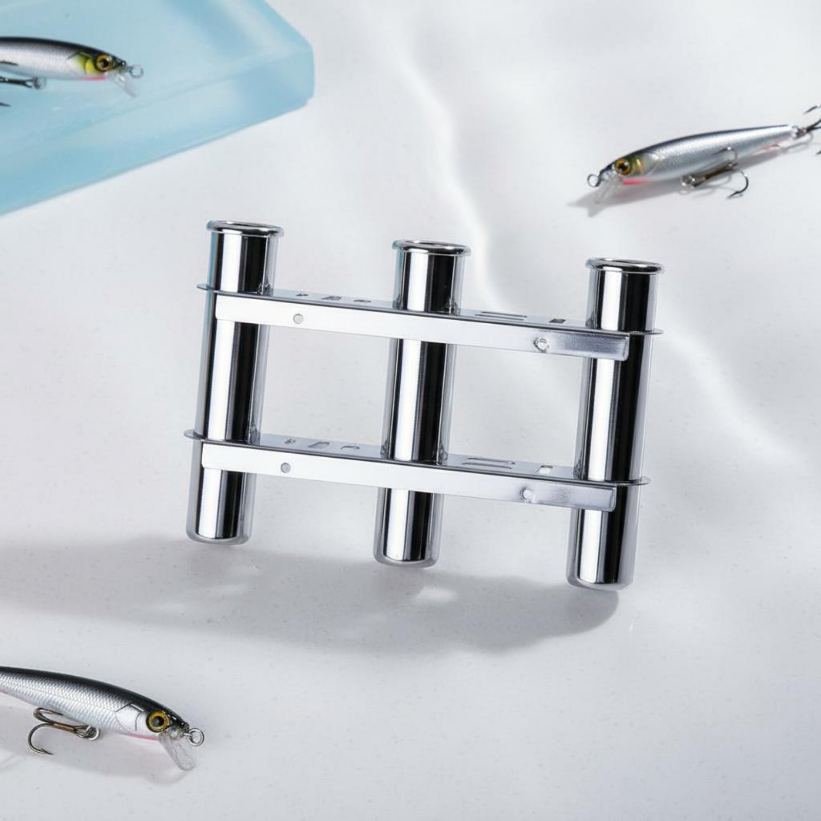 Fishing Rod Rack - Stainless Steel Boat Rod Holder Sturdy