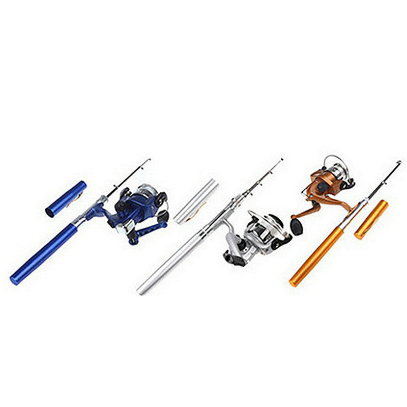 Fishing Rod Spinning - 1M Pen Rod Set Mini Spinning