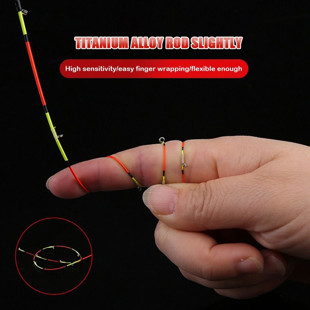 55cm LED Half Titanium/Full Ti - Fishing Rod Tip Replacement avaliação e preço
