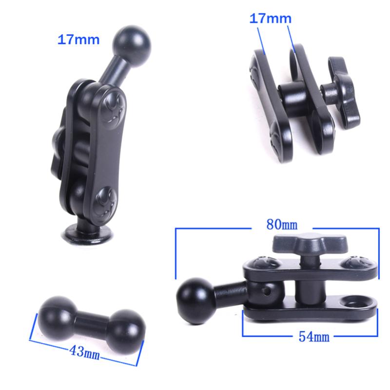 Alloy 17mm Ball Mount Extensio - Fishing Rod Holder avaliação e preço