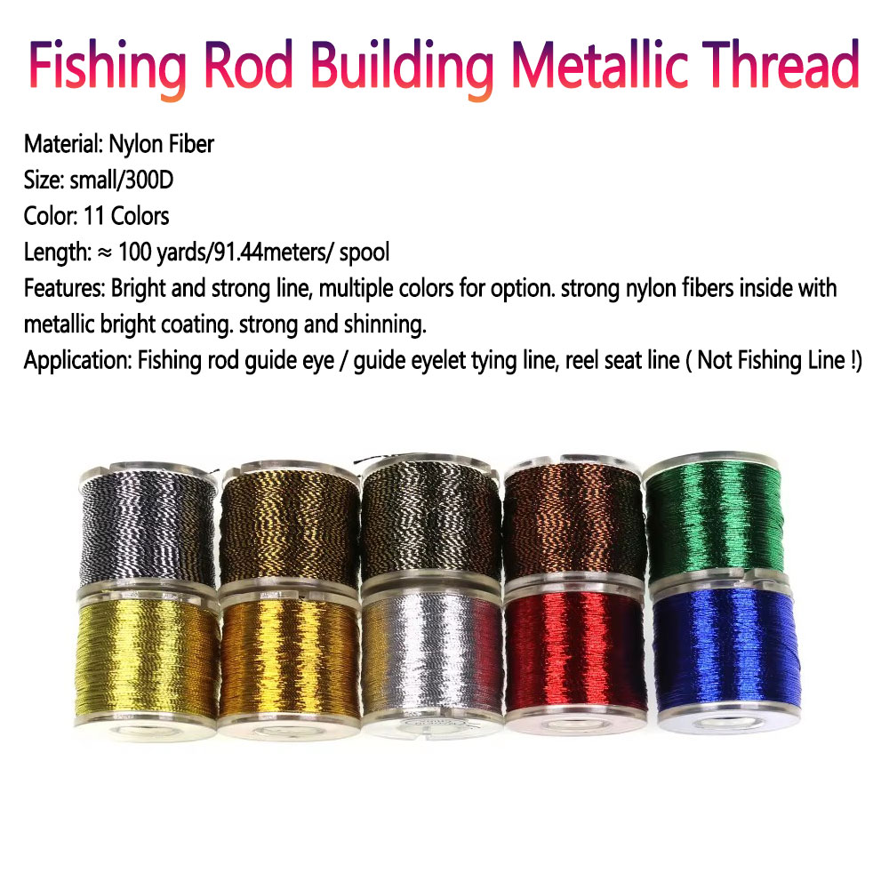 100 yards/Spool Fishing Rod Bu - Fishing Rod Guide Replacement avaliação e preço