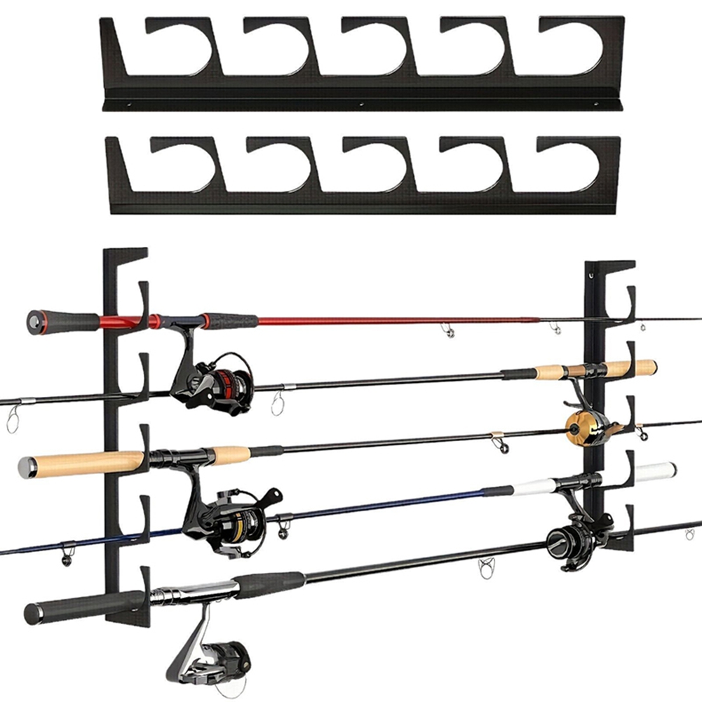 B48B-Wall/Ceiling Mount Fishin - Fishing Rod Rack avaliação e preço