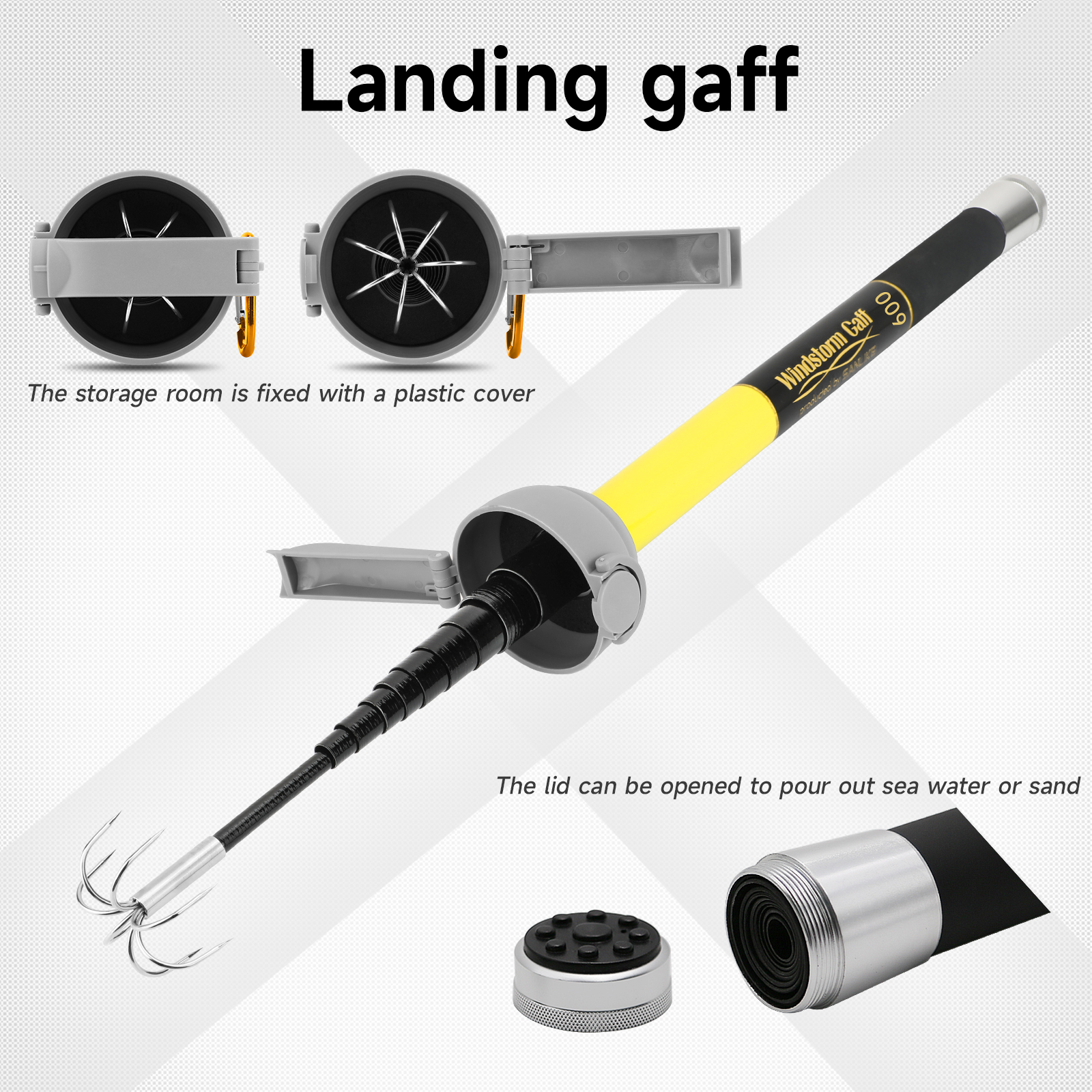 SANLIKE 6M Telescopic Squid Ro - Fishing Rod Carbon Fiber avaliação e preço