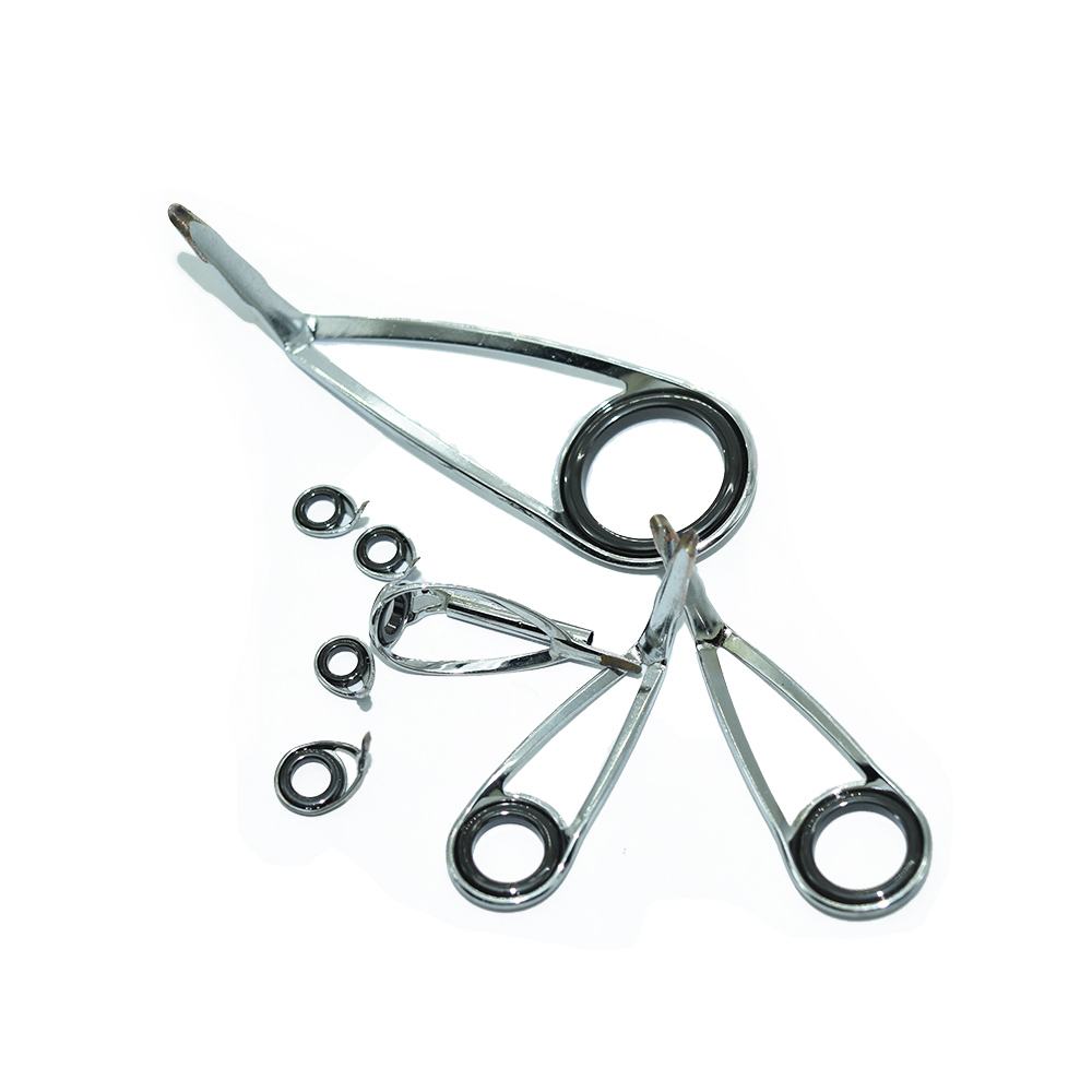 8pcs/Kit KLH Bracket Stainless - Fishing Rod Spinning avaliação e preço
