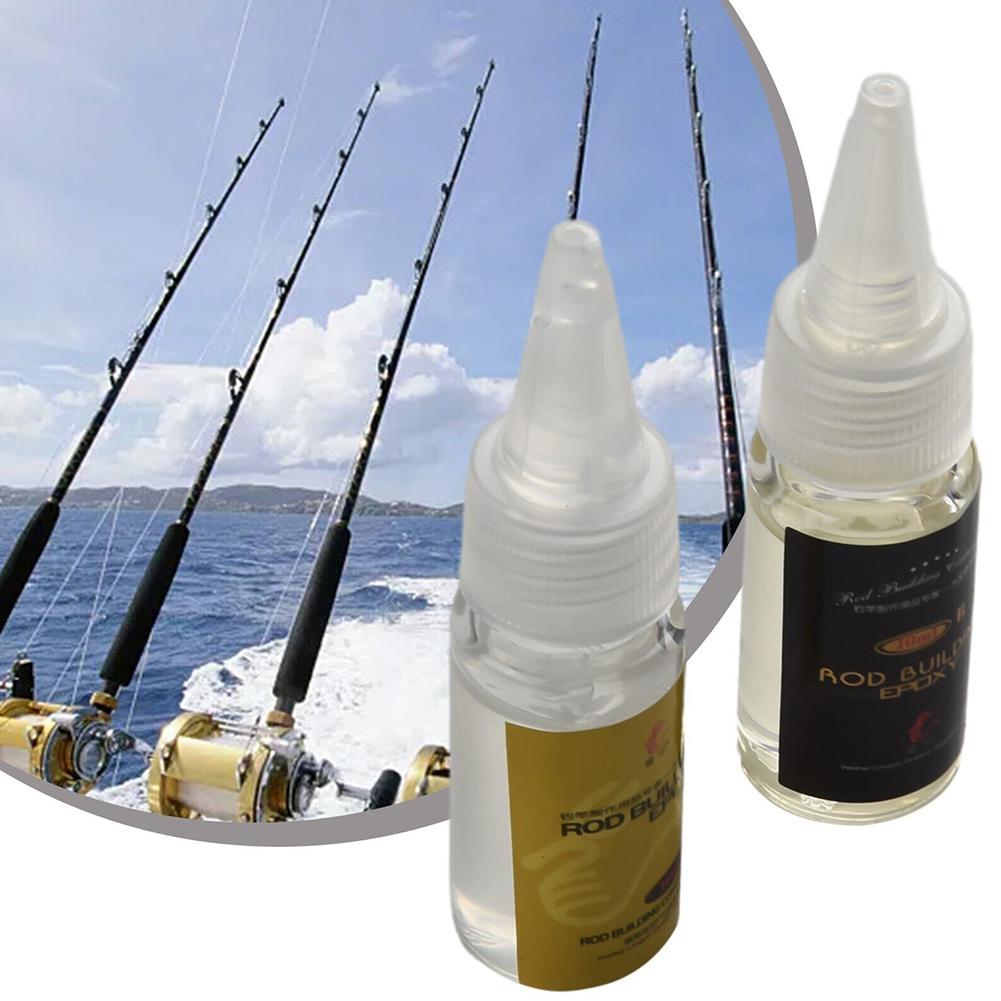 2Pcs Fishing Rod Glue Fishing  - Fishing Rod Building Kit avaliação e preço