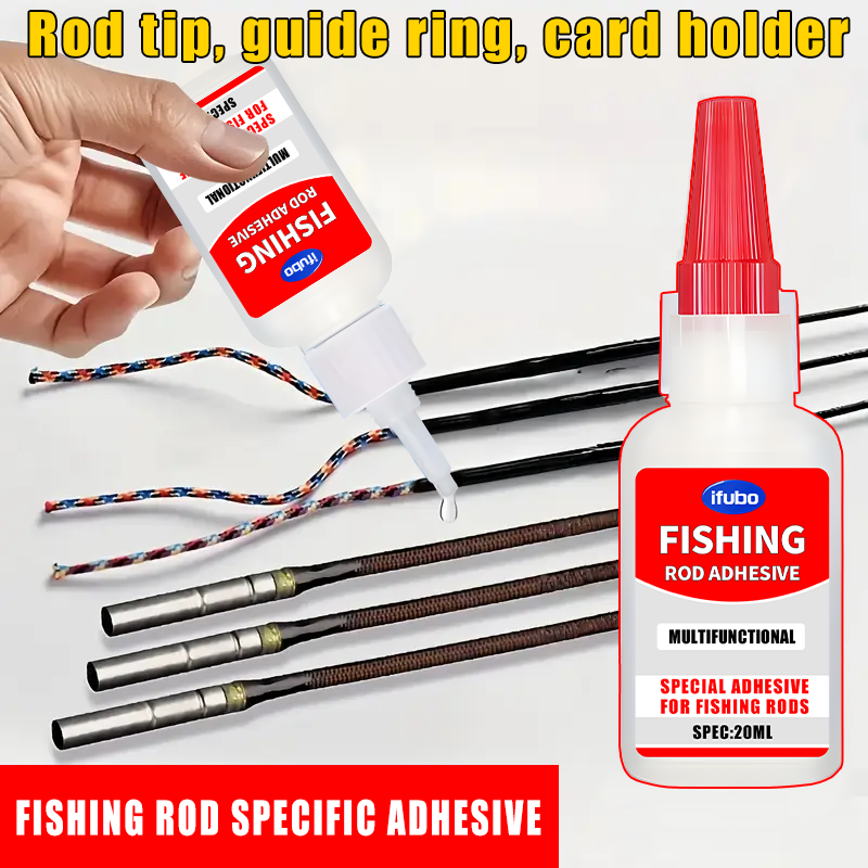 Ifubo Fishing Rod Adhesive, Mu - Fishing Rod Repair Kit avaliação e preço