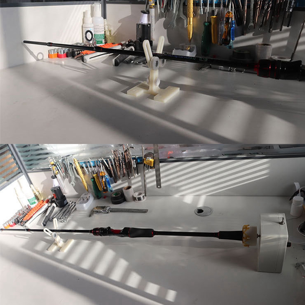 Adjustable Pole Support Stand  - Fishing Rod Repair Kit avaliação e preço