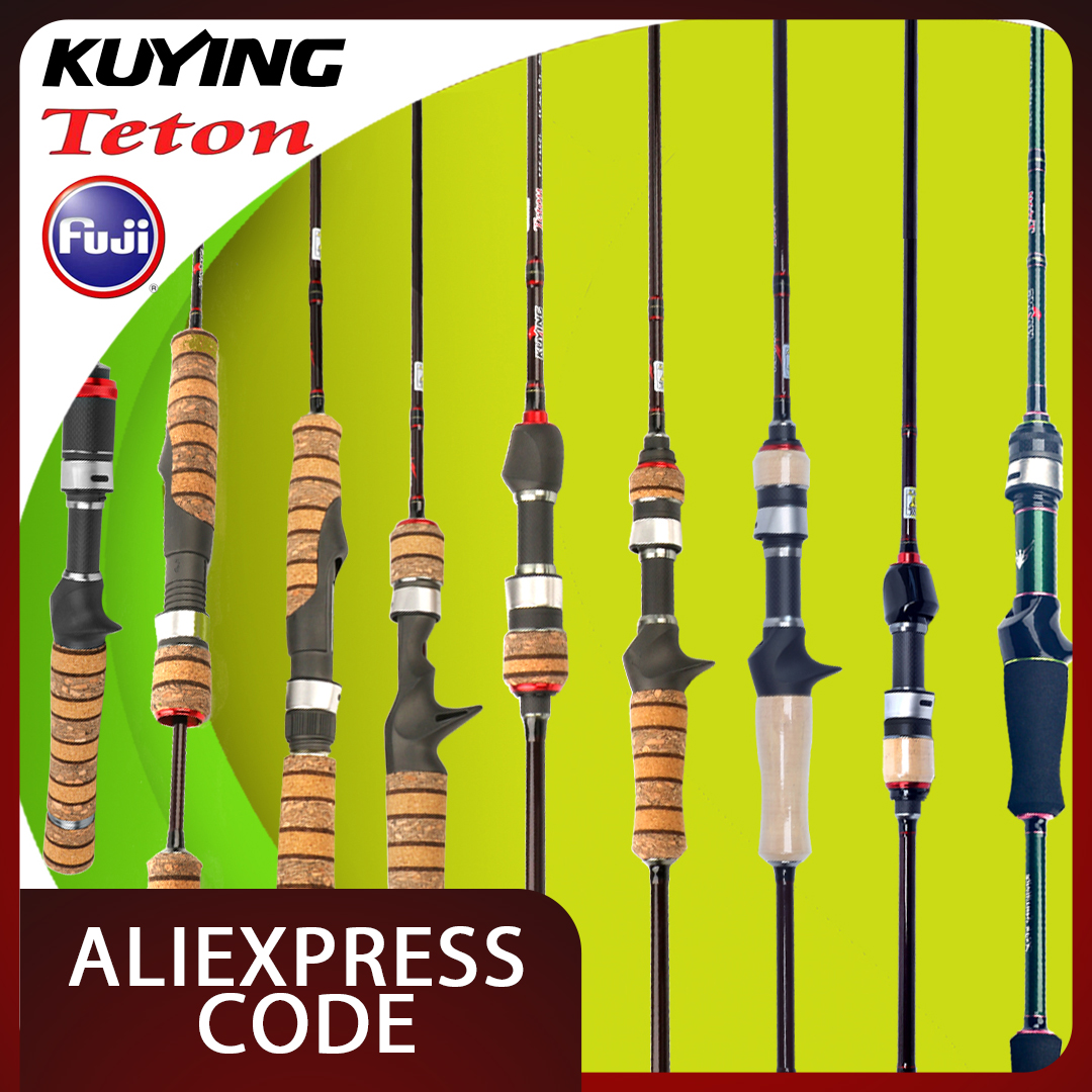 KUYING TETON Baitcasting Spinn - Fishing Rod Surf avaliação e preço