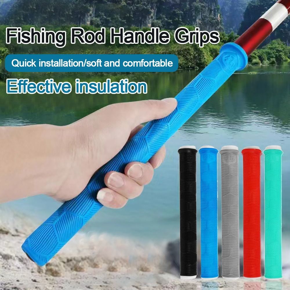 Silicone Fishing Rod Handle Wr - Fishing Rod Case avaliação e preço