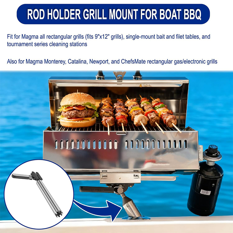 All-Angle Adjustable Fish Rod  - Fishing Rod Boat avaliação e preço