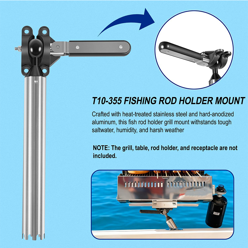 All-Angle Adjustable Fish Rod  - Fishing Rod Boat avaliação e preço