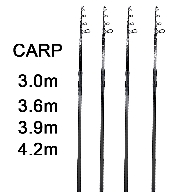 3.0M-4.2M Carp Telescopic Fish - Fishing Rod Surf avaliação e preço