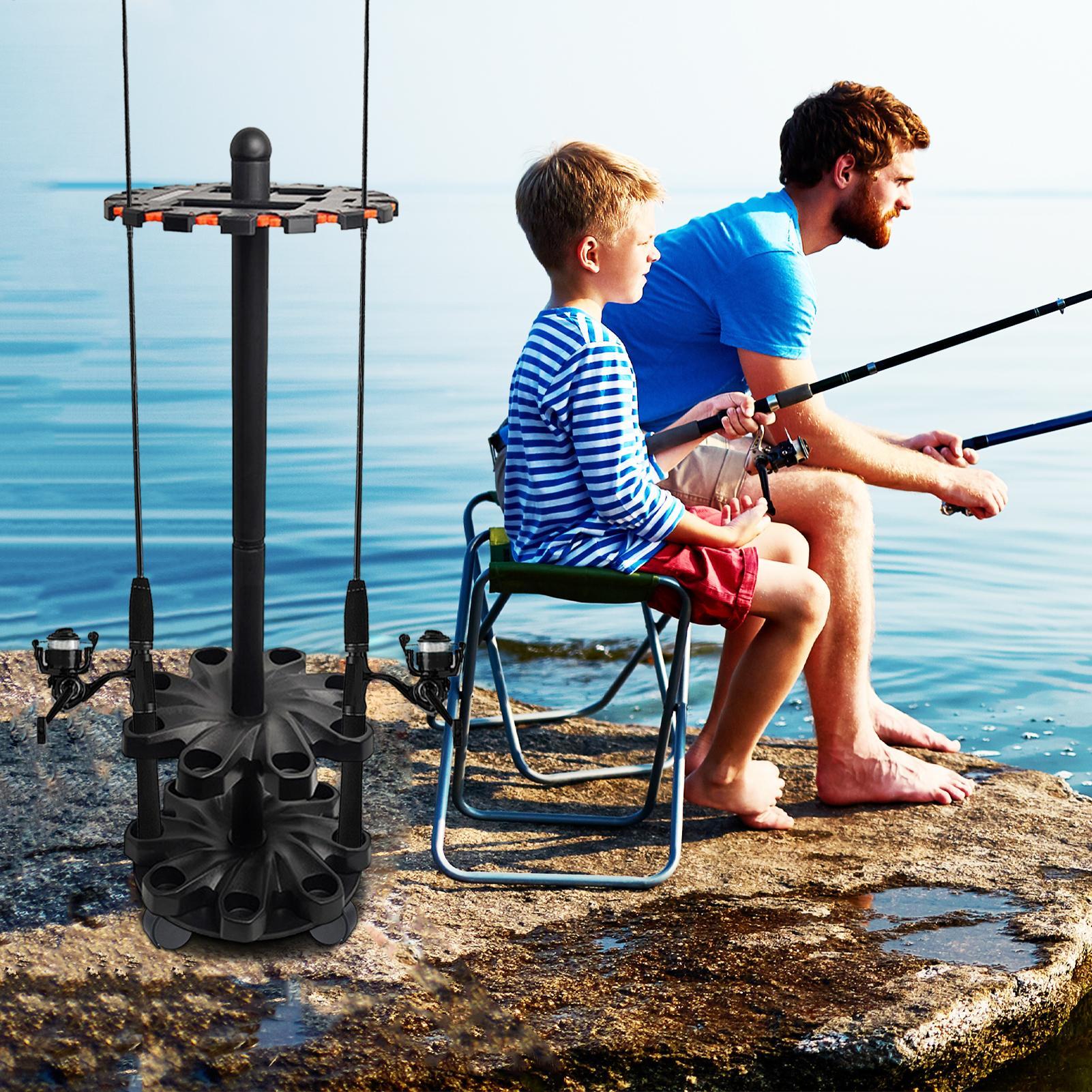Fishing Rod Racks Angling Pole - Fishing Rod Travel avaliação e preço