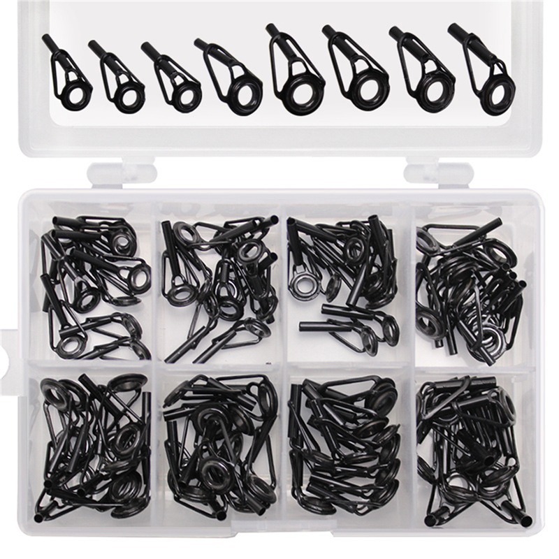 8/80Pcs Fishing Rod Guides Hig - Fishing Rod Tip Replacement avaliação e preço