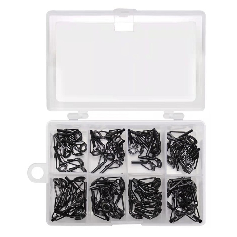 8/80Pcs Fishing Rod Guides Hig - Fishing Rod Tip Replacement avaliação e preço