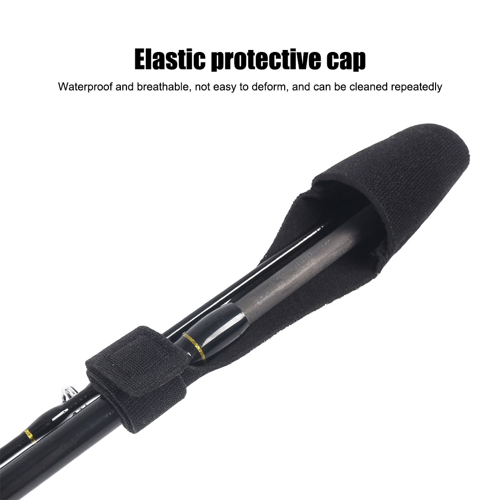 1-5PCS Fishing Rod Tie Tip Cov - Fishing Rod Case avaliação e preço