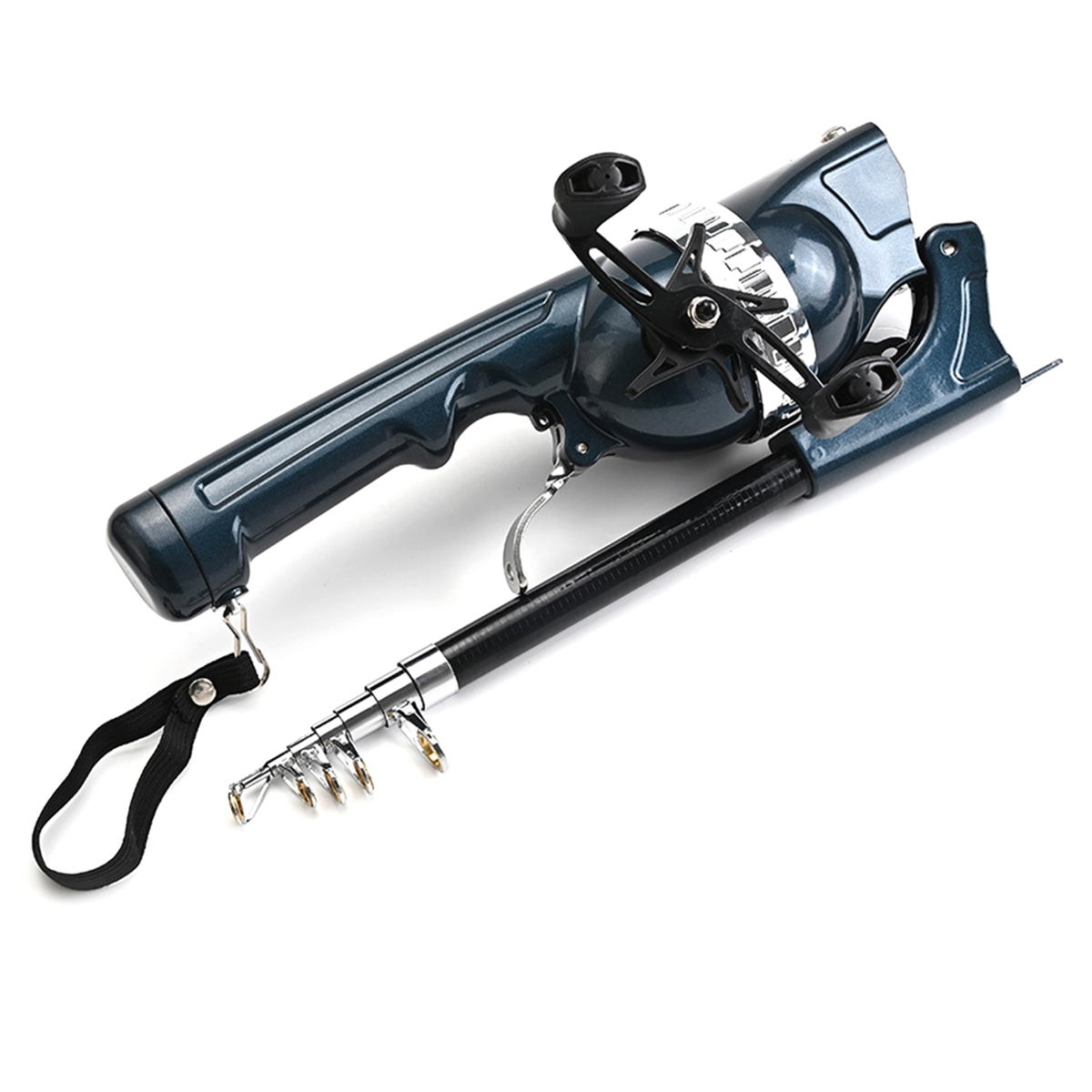 X59A_Portable Folding Fishing  - Fishing Rod Telescopic avaliação e preço