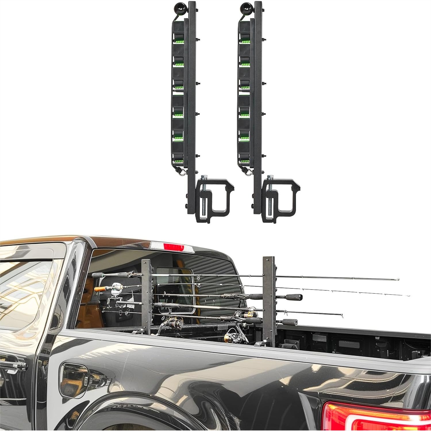 JOYTUTUS Truck Bed Fishing Rod - Fishing Rod Boat avaliação e preço