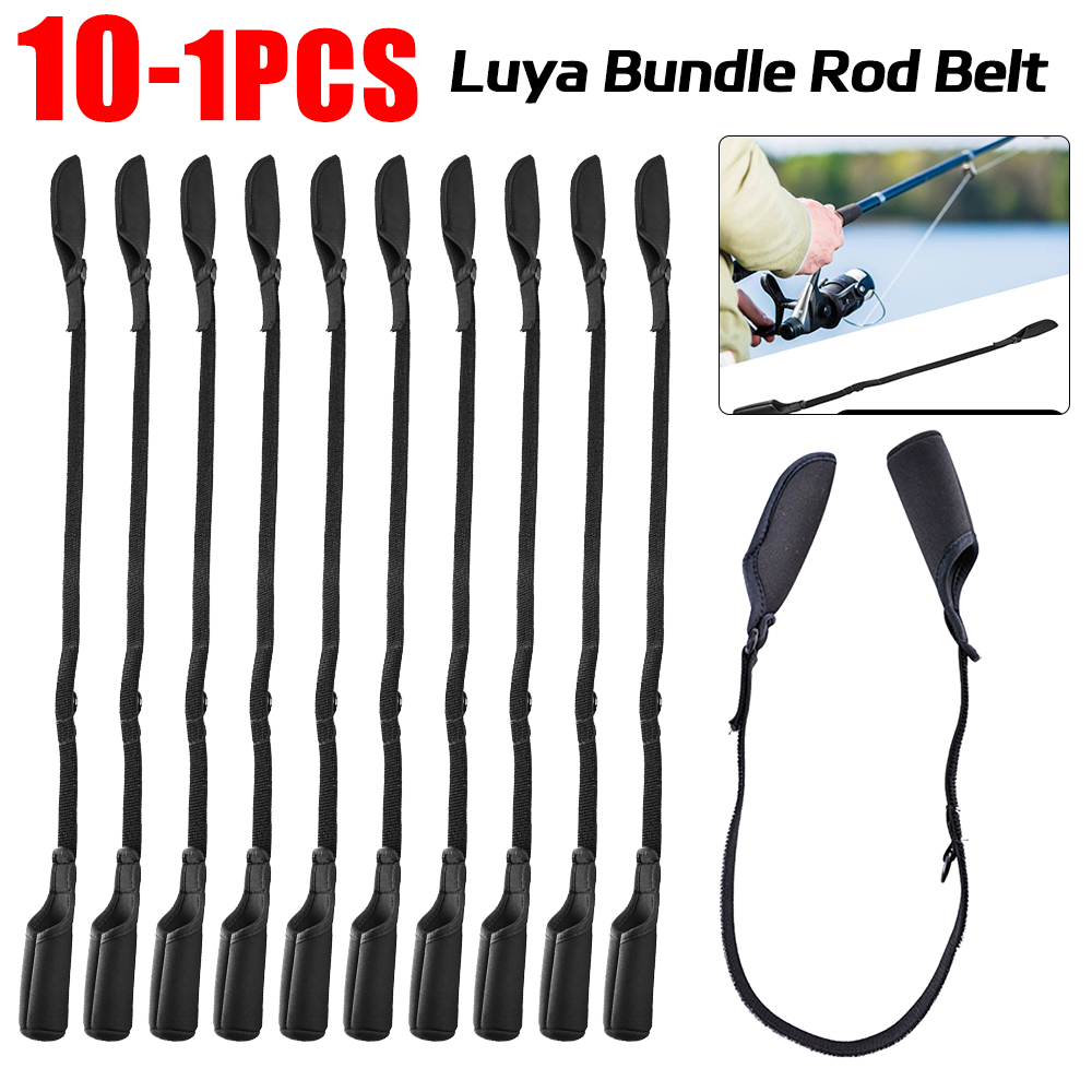 1-10pcs Fishing Pole Sleeves L - Fishing Rod Case avaliação e preço