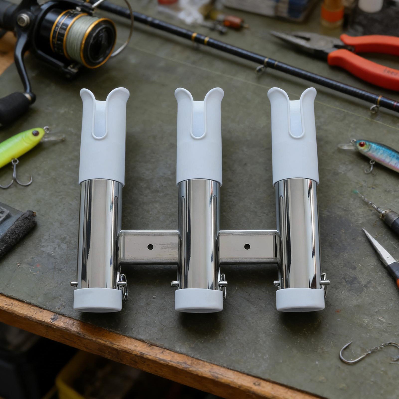 Rod Holder For Boat 3 Tube Lin - Fishing Rod Rack avaliação e preço