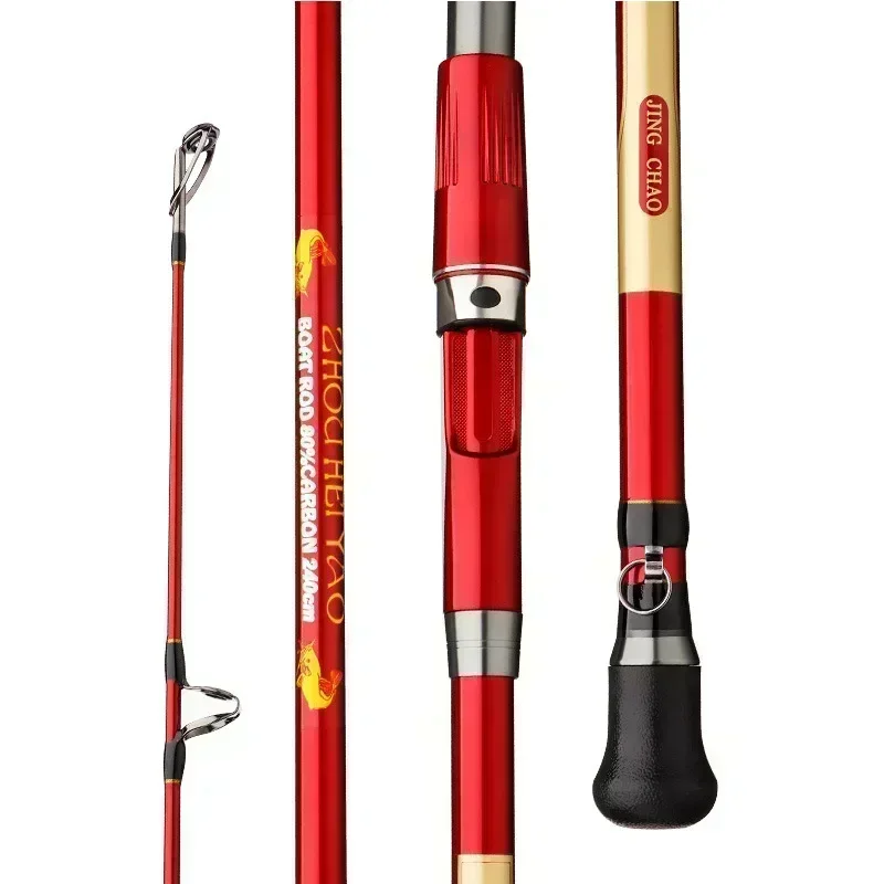 1.8M 2.1M  2.4M Portable 3-Pie - Fishing Rod Surf avaliação e preço