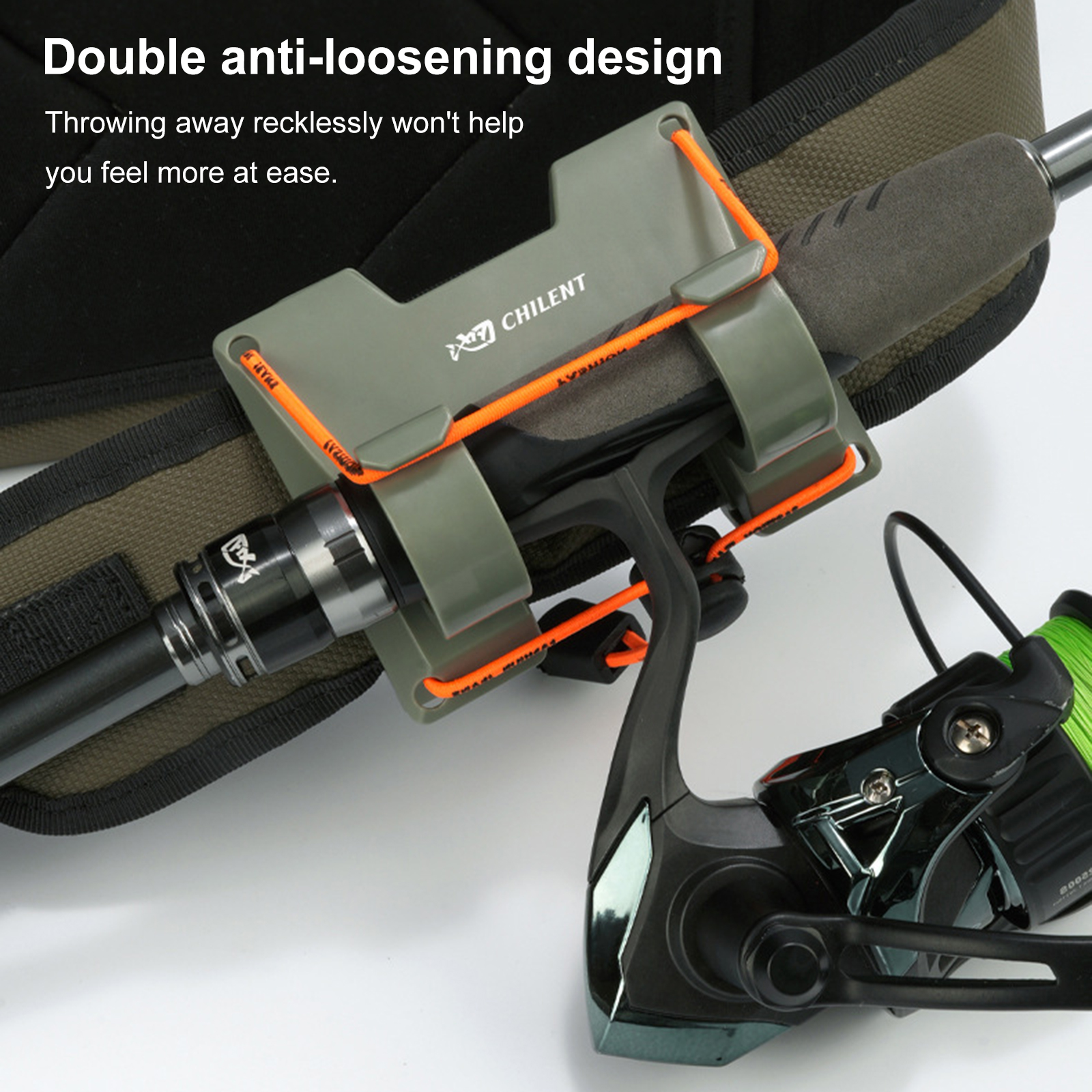 Outdoor Belt Clip Rod Holder H - Fishing Rod Spinning avaliação e preço
