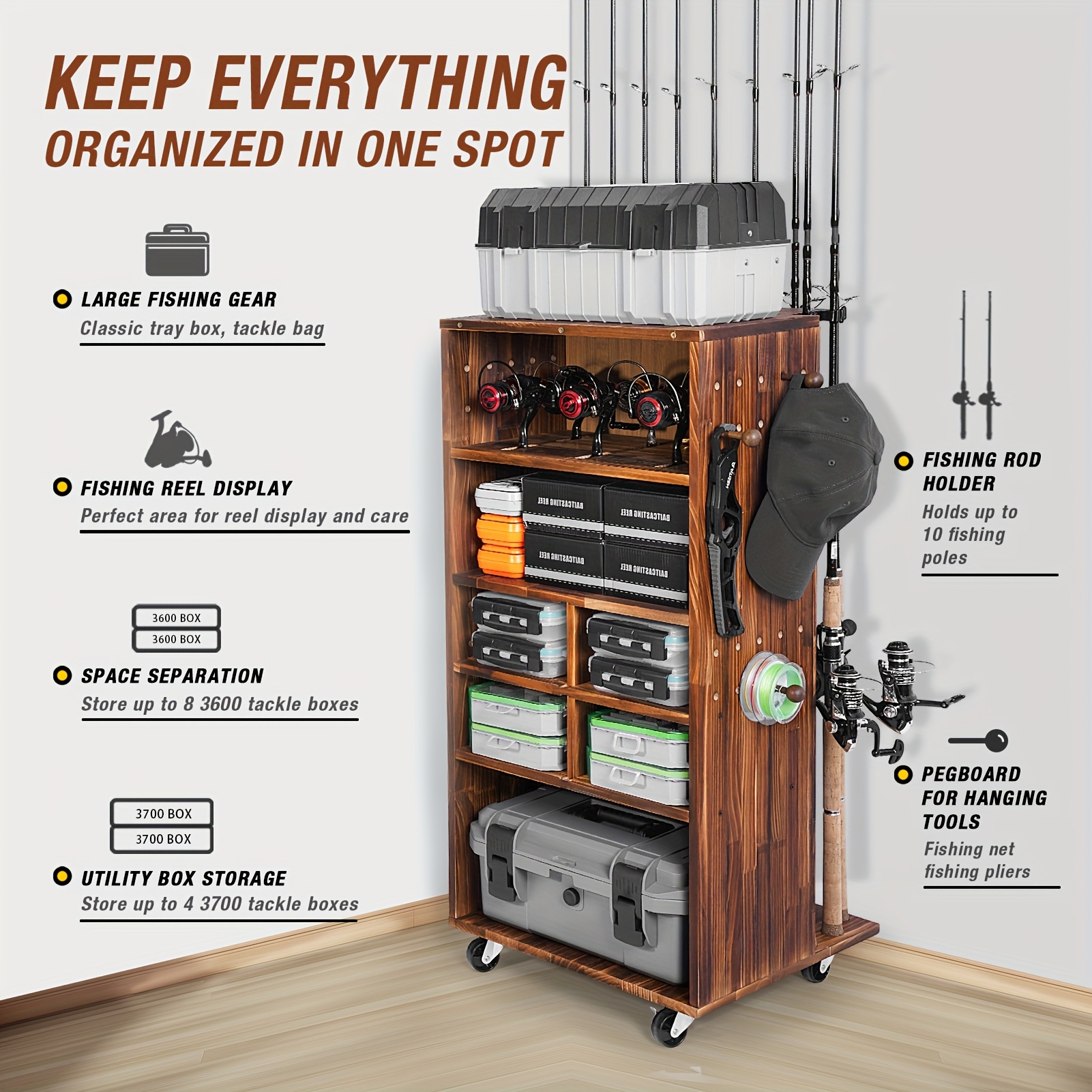 Ghosthorn Fishing Rod Holders  - Fishing Rod Combo avaliação e preço