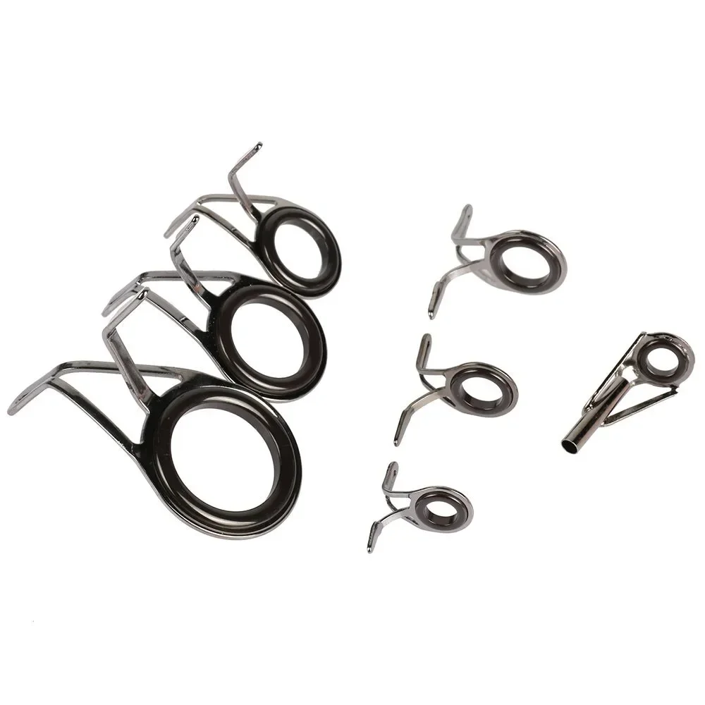7pcs/set Fishing Tackle Stainl - Fishing Rod Repair Kit avaliação e preço
