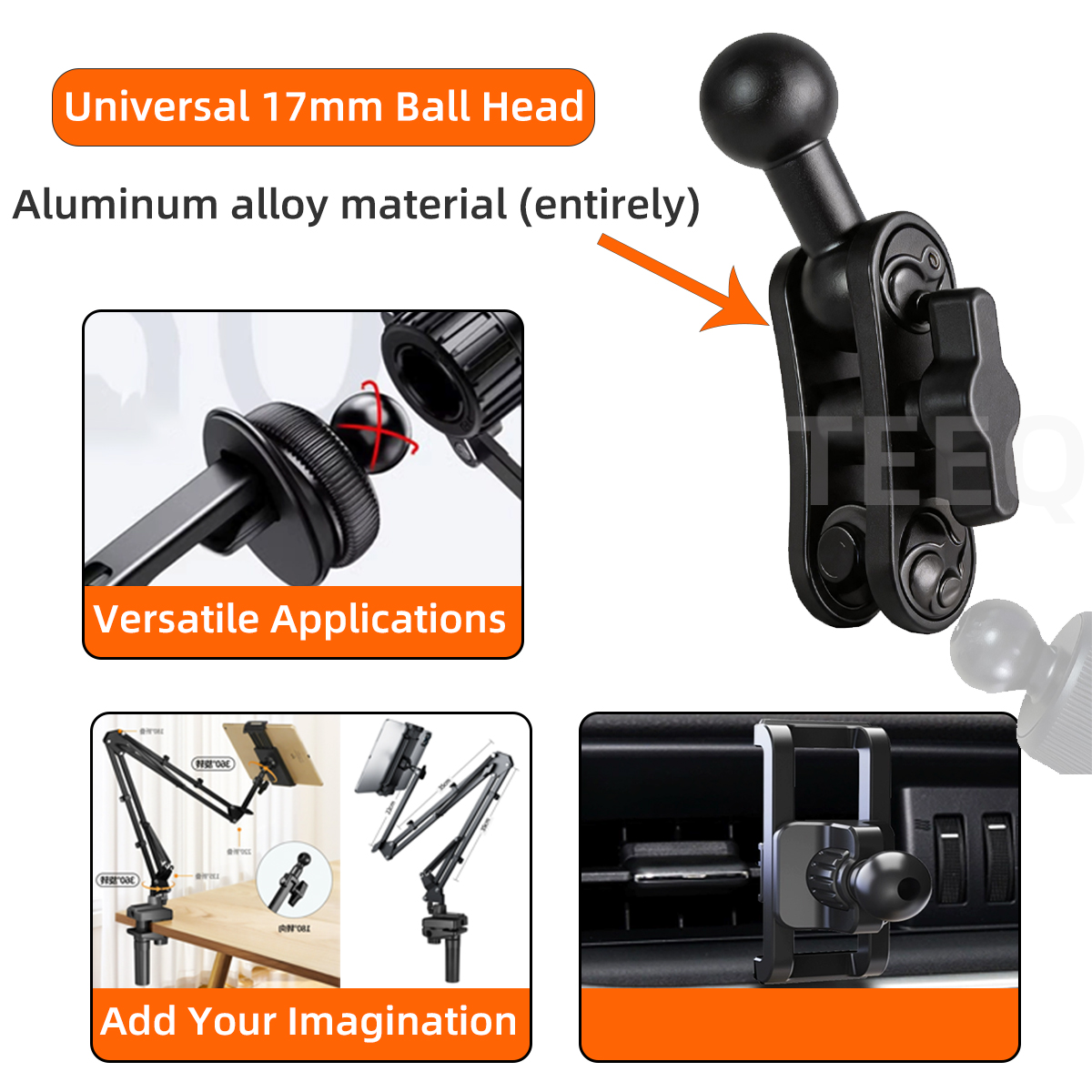 Car Phone Holder Aluminum Allo - Fishing Rod Holder avaliação e preço