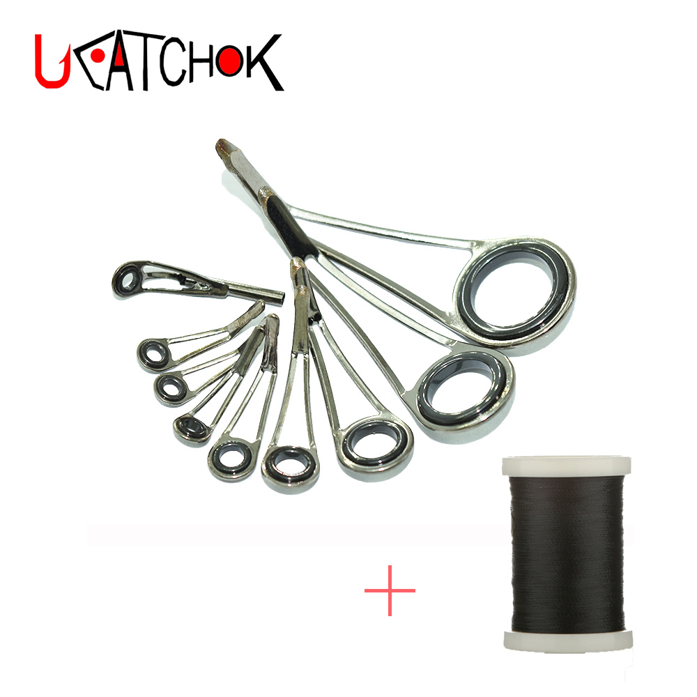9pcs/Kit Rock Trout Fishing Ro - Fishing Rod Repair Kit avaliação e preço